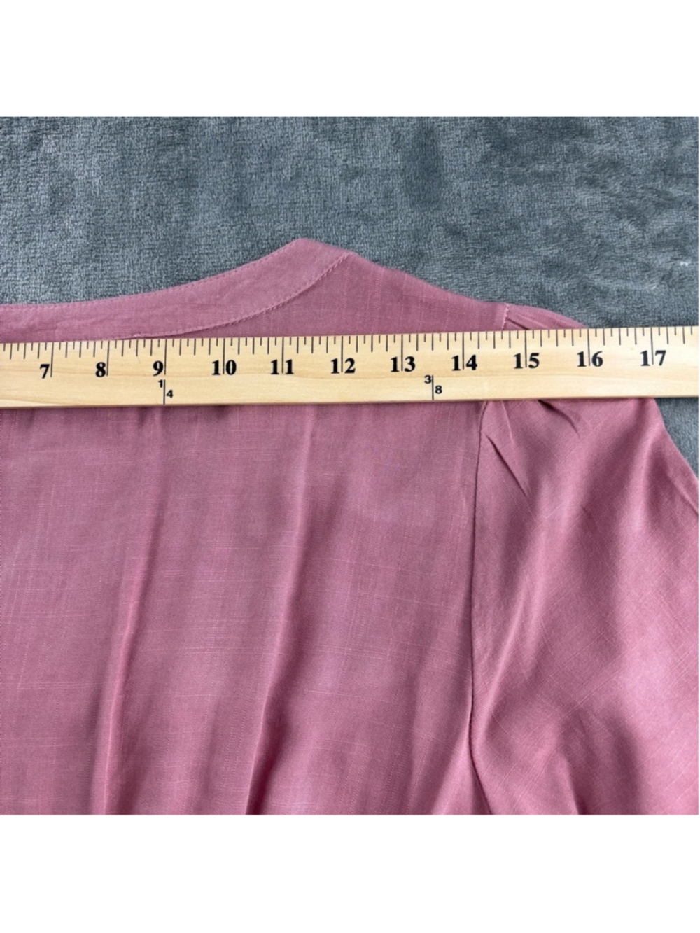 Baltic Born Dress Women's M Maxi Cottagecore Ruffle Romantic Smocked Pink Boho - Picture 15 of 15